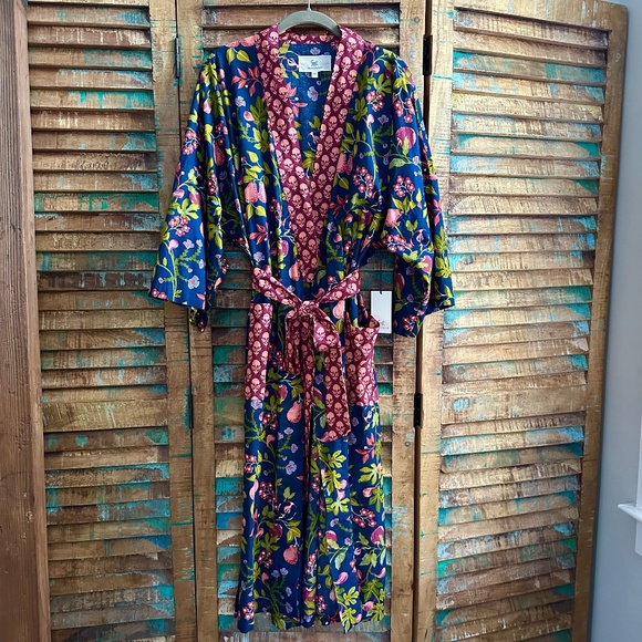 NWT Printfresh Robe in Pomme & Poire Size L/XL - Picture 2 of 7